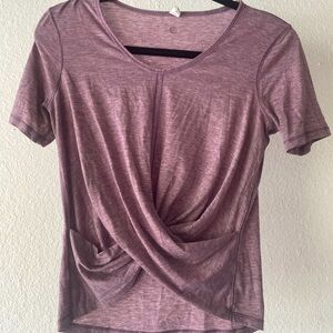 Lululemon XS Purple Athletic Top